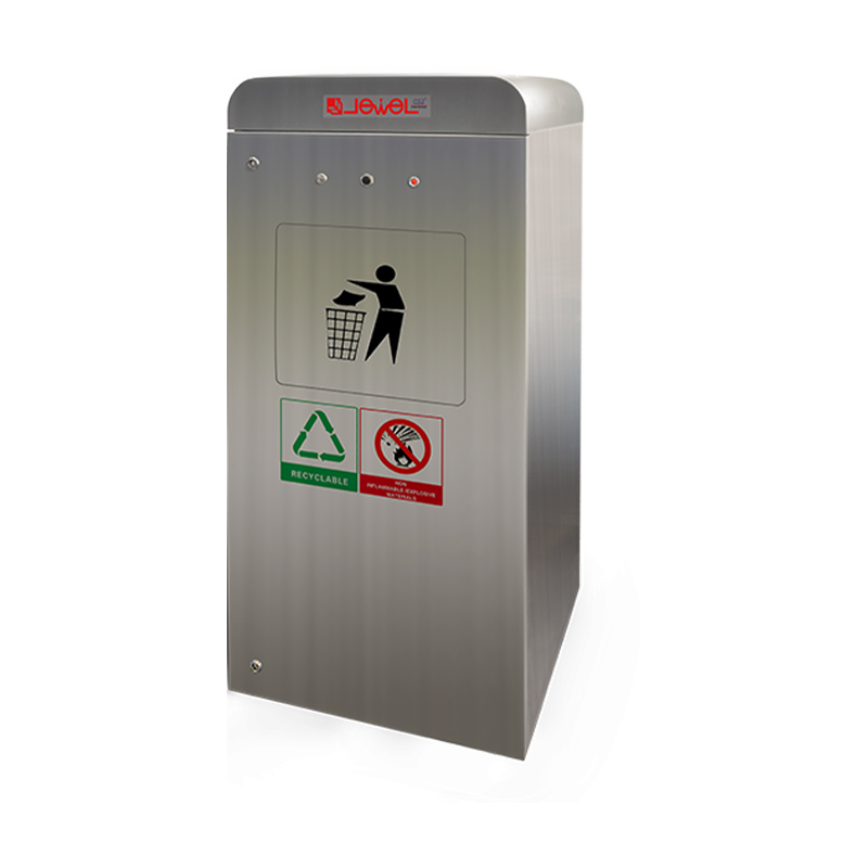 Poubelle à compression intelligente