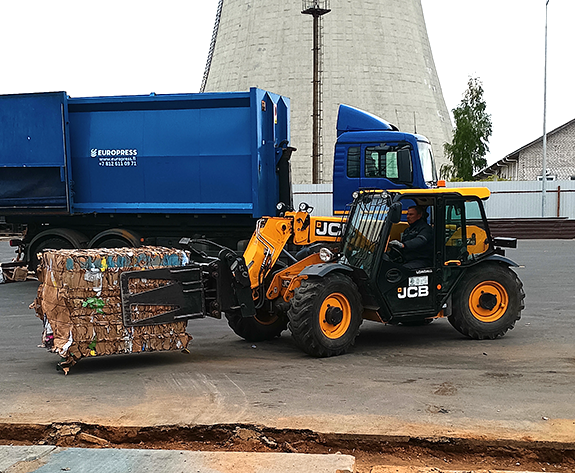 Solution de presse multifonctionnelle pour le centre de recyclage de Biélorussie