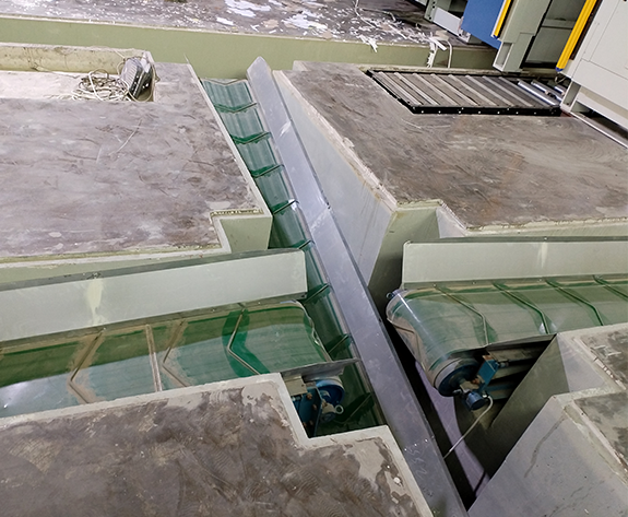 Système de décharge de déchets entièrement automatique pour une usine saoudienne d'emballages découpés